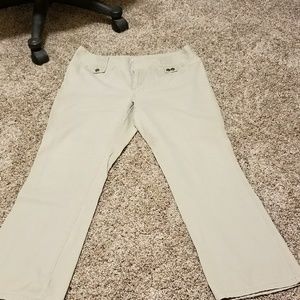 Tan corduroy pants